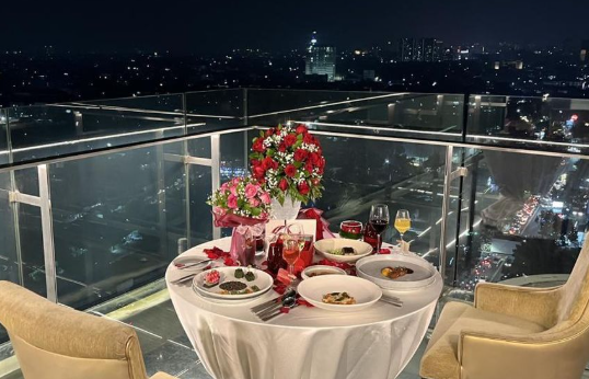 Tempat Dinner Spesial Valentine Week dengan Atmosfer Romantis