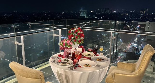 Tempat Dinner Spesial Valentine Week dengan Atmosfer Romantis